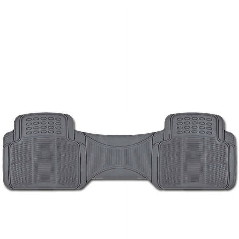 BDK 1-Piece Ridged Rubber Floor Mats Car SUV, Van and Truck Trimmable Liner