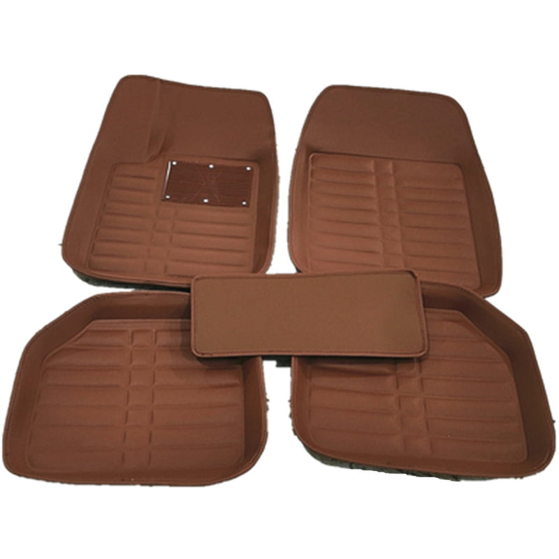 Phyun Car Floor Mats Front & Rear Liner Waterproof All Weather 5Pc Universal Auto Mat